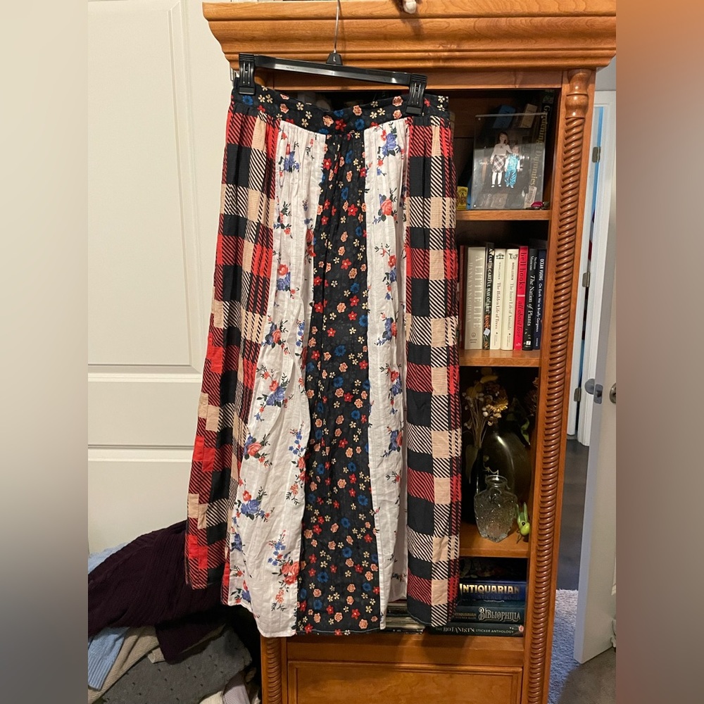 Anthropologie maxi skirt